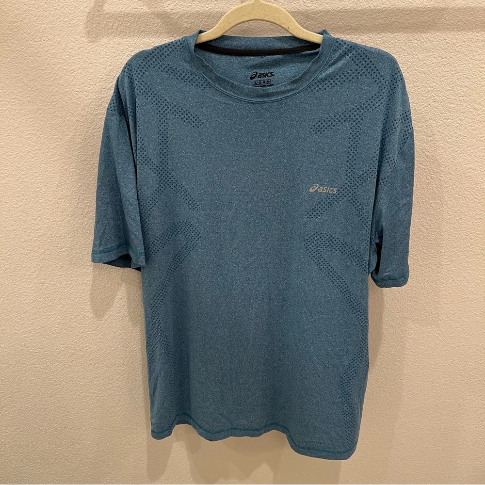 ASICS Blue Short Sleeve Shirt